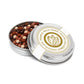 Caviar Tin with Chocolate Pearls Milk Chocolate Black and White London