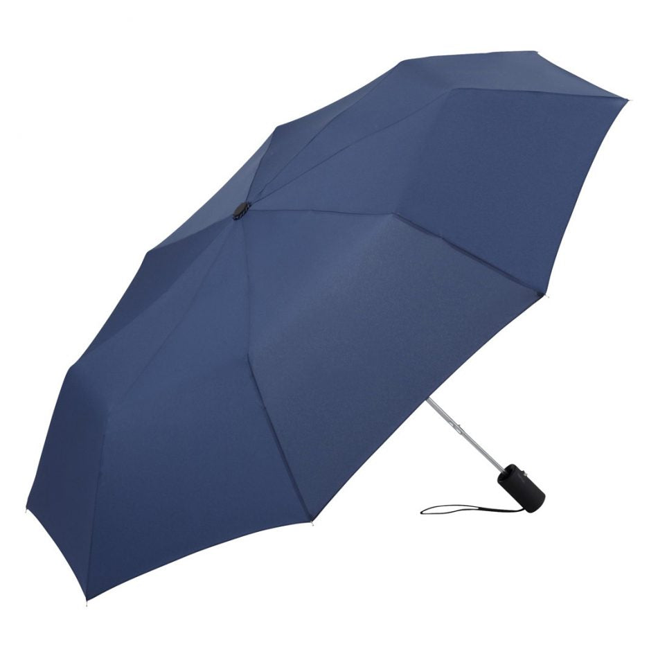 FARE Automatic Storm Proof Mini Foldable Telescopic Umbrella  Black and White London
