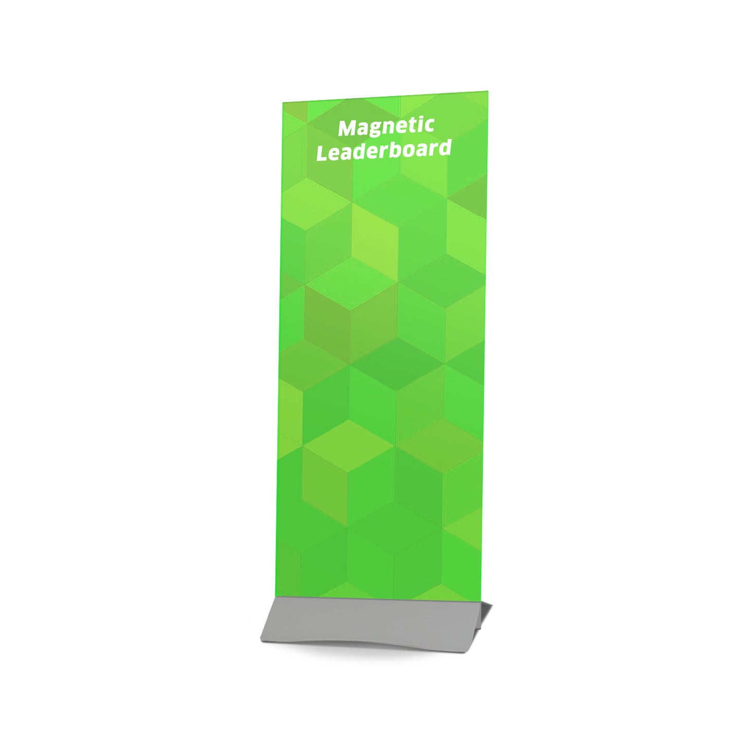 Custom Printed Magnetic Leaderboard  Black and White London