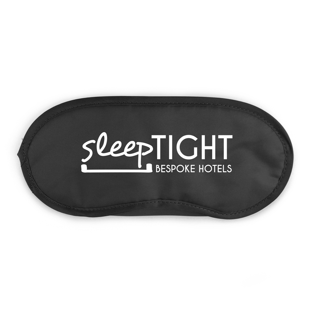 Eye Mask Travel Accessories Black and White London