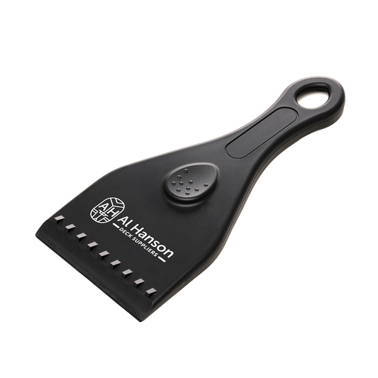 Made in Britain Recycled Ice Scraper Black and White London