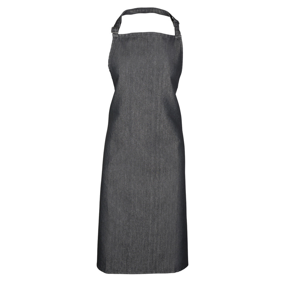 Premier Bib Colour Apron Black and White London