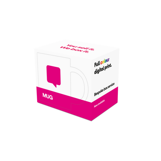 Box Service - Mug Box Black and White London