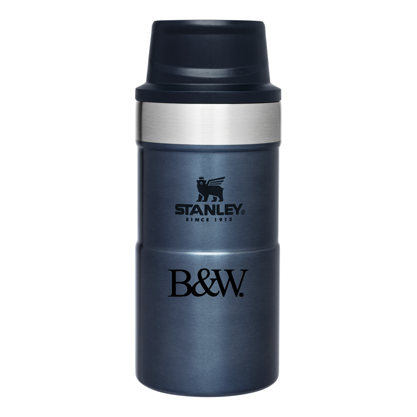 Stanley Trigger Action Travel Mug 0.25L Mug  Black and White London