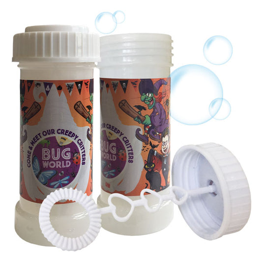 Childrens Printed Bubble Blower  Black and White London