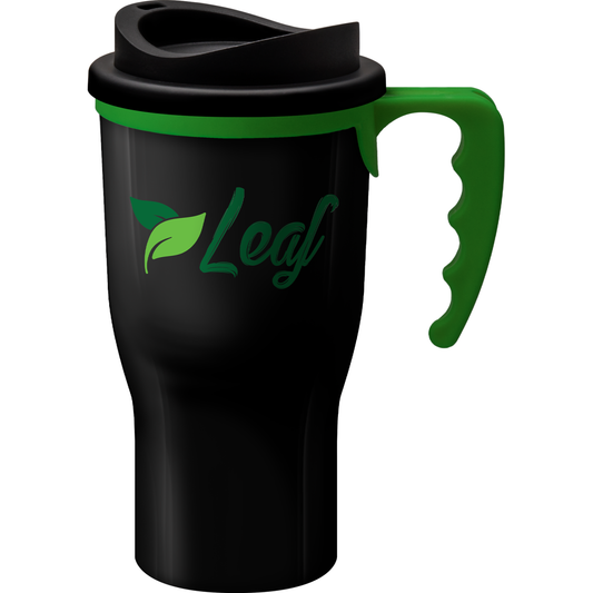 Challenger Mug Black Thermalmate Black and White London