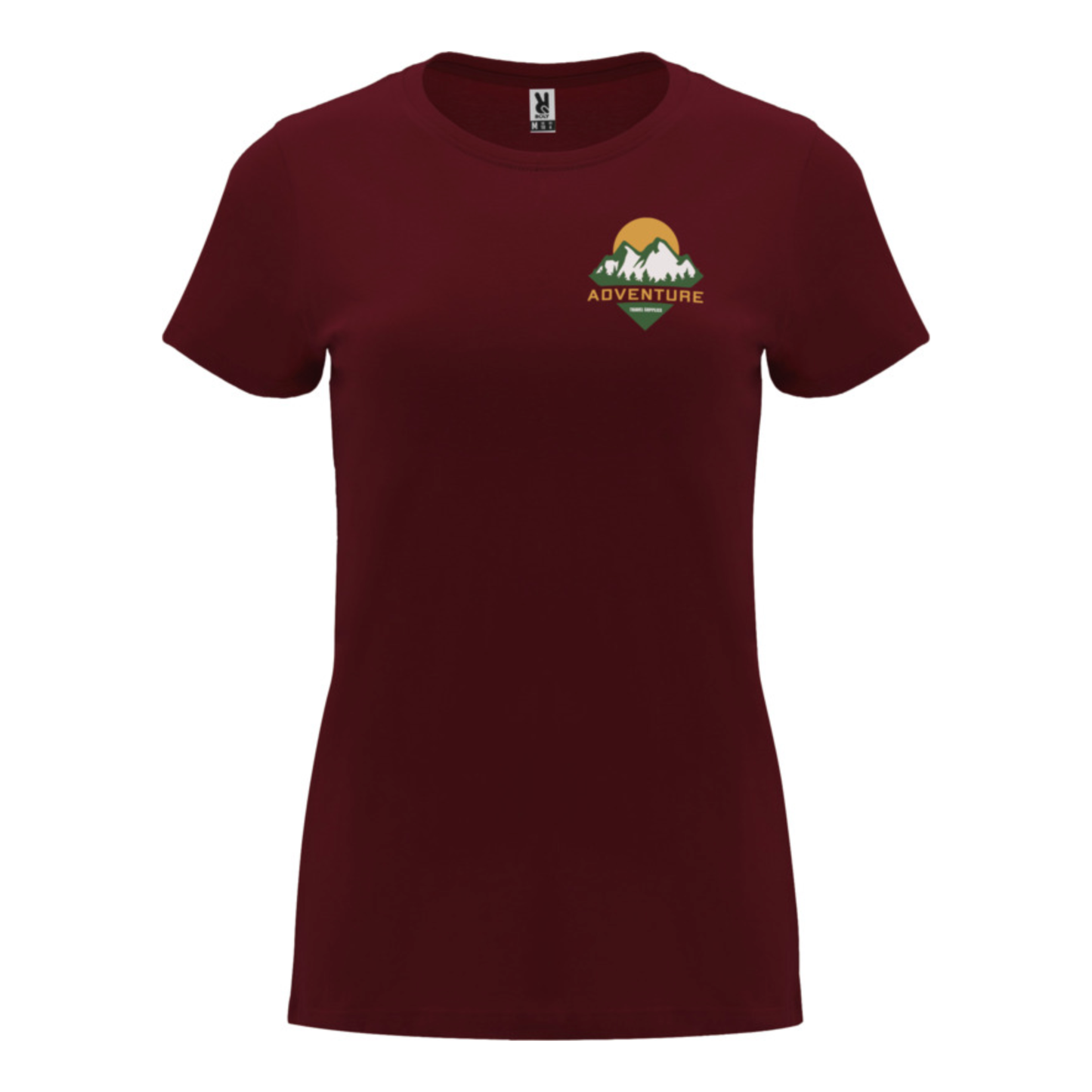 Capri Short Sleeve Women's T-Shirt  Black and White London