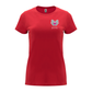 Capri Short Sleeve Women's T-Shirt  Black and White London