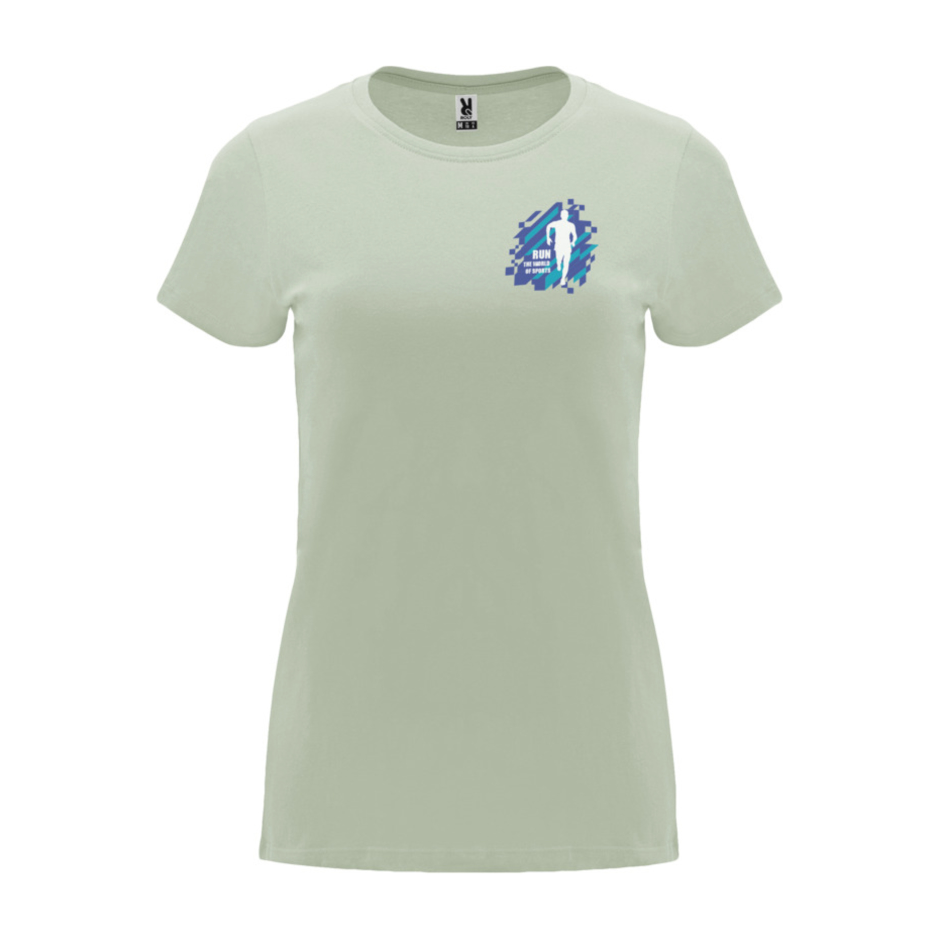 Capri Short Sleeve Women's T-Shirt  Black and White London