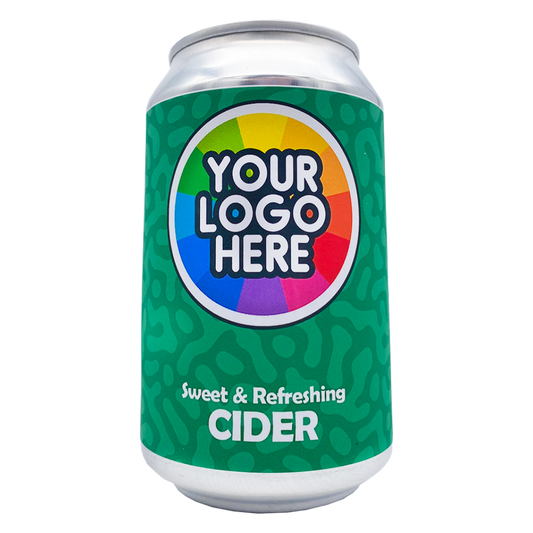 Cider Can  Black and White London