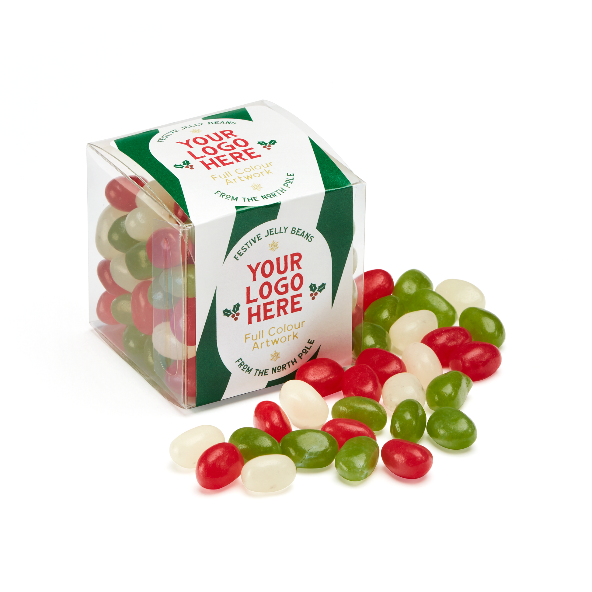 Winter Collection - Clear Cube - Jelly Bean Factory®  Black and White London
