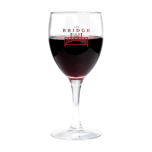 Elegance Wine 250ml Glassware Black and White London