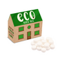 Eco Range - Eco House Box - Midi Mints Black and White London