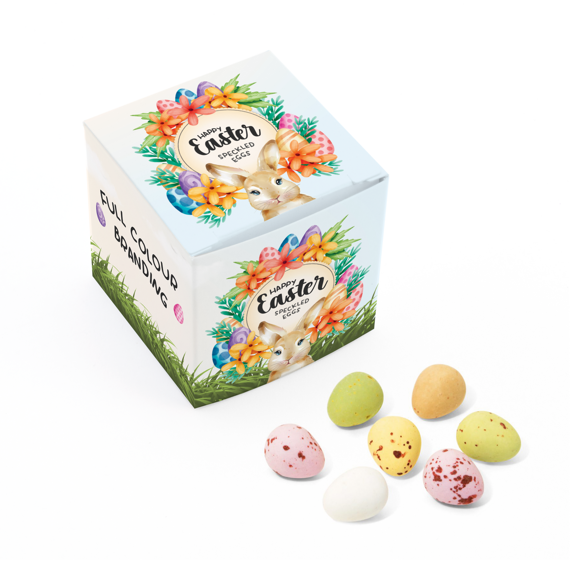 Easter 2025 - Eco Maxi Cube - Speckled Eggs Black and White London
