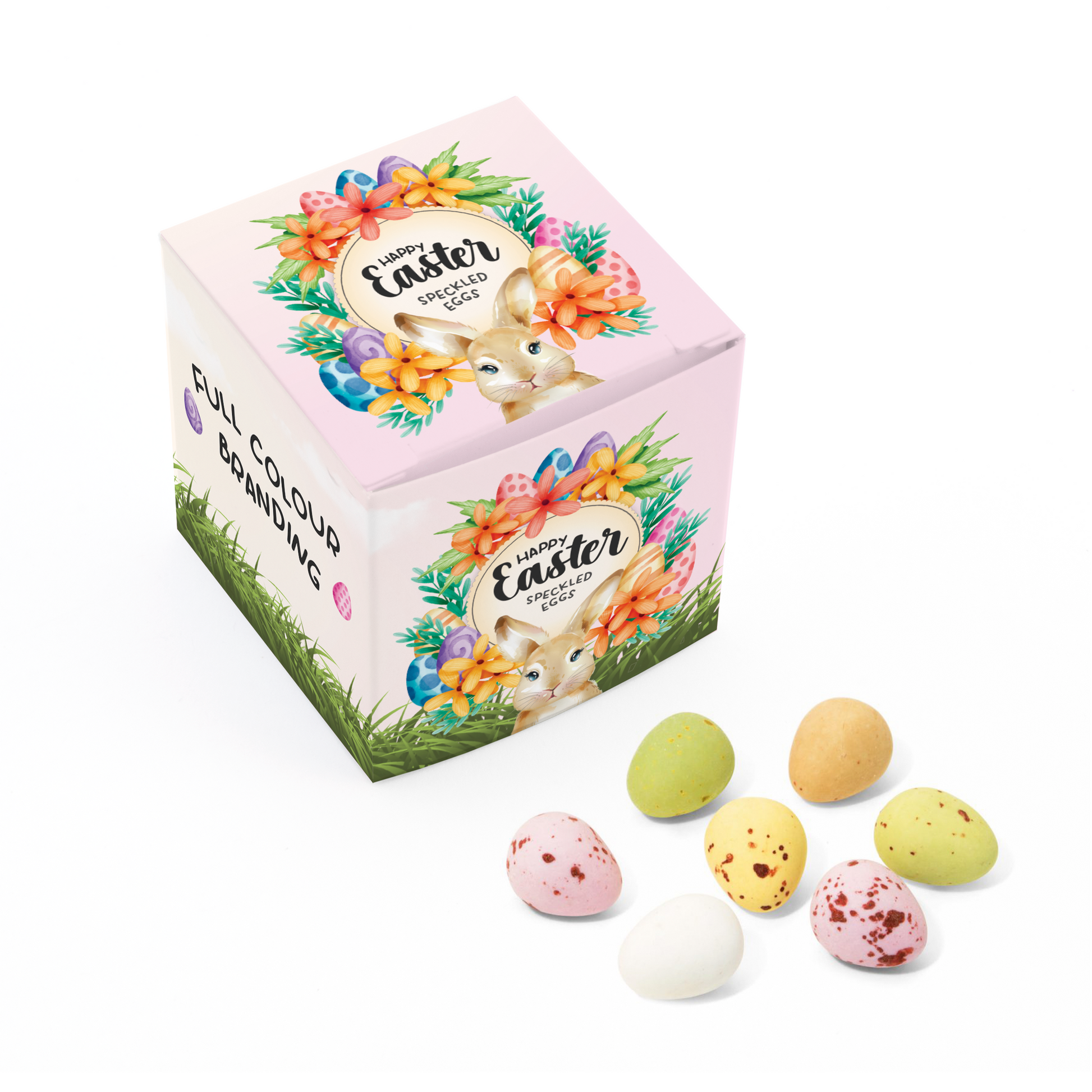 Easter 2025 - Eco Maxi Cube - Speckled Eggs Black and White London