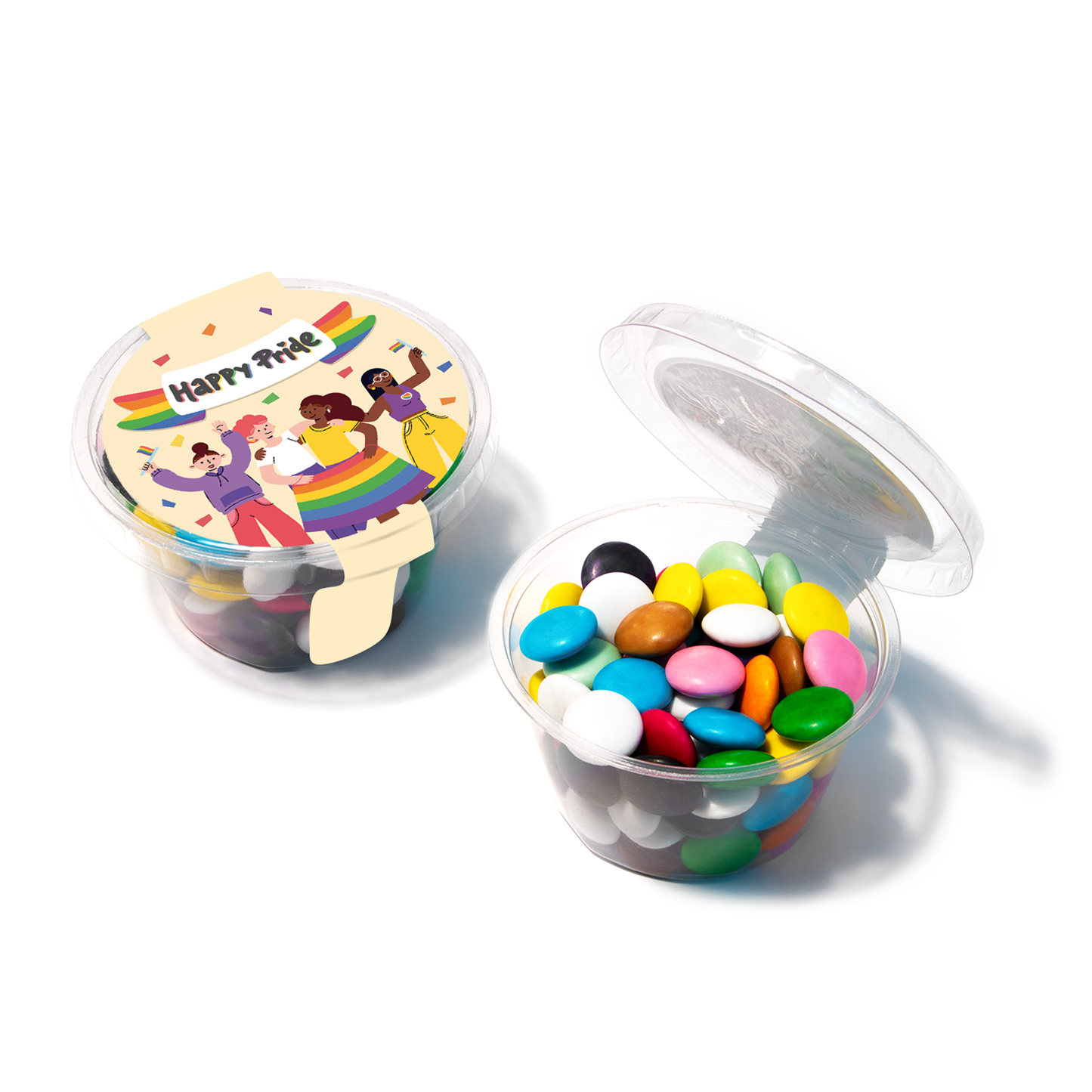 Pride - Eco Maxi Pot - Beanies Black and White London