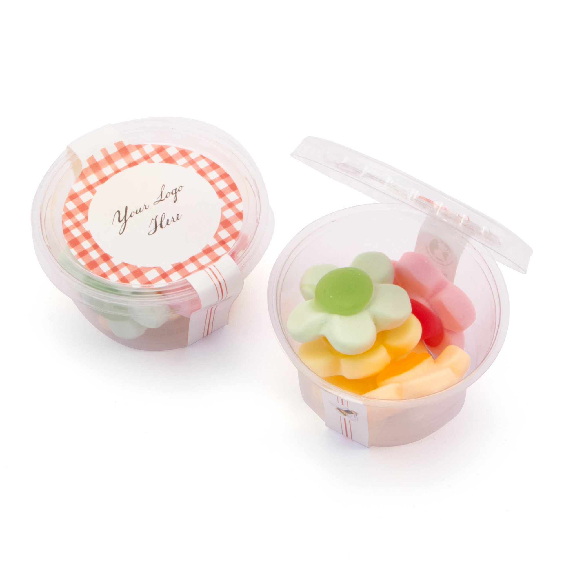 Summer Collection - Eco Maxi Pot - Happy Flowers Black and White London