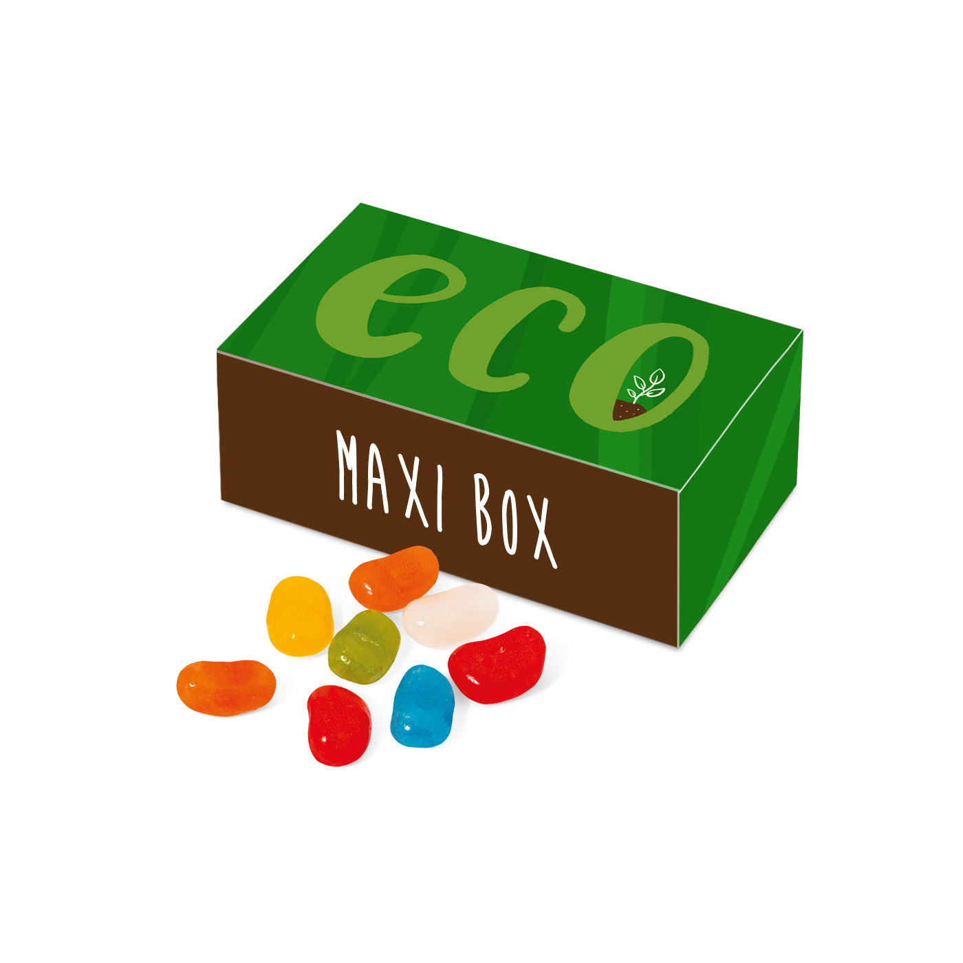 Eco Range - Eco Maxi Box - Jolly Beans Black and White London