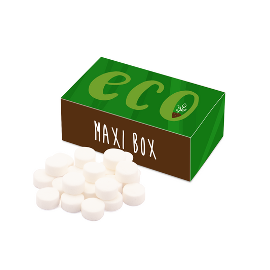 Eco Range - Eco Maxi Box - Midi Mints Black and White London
