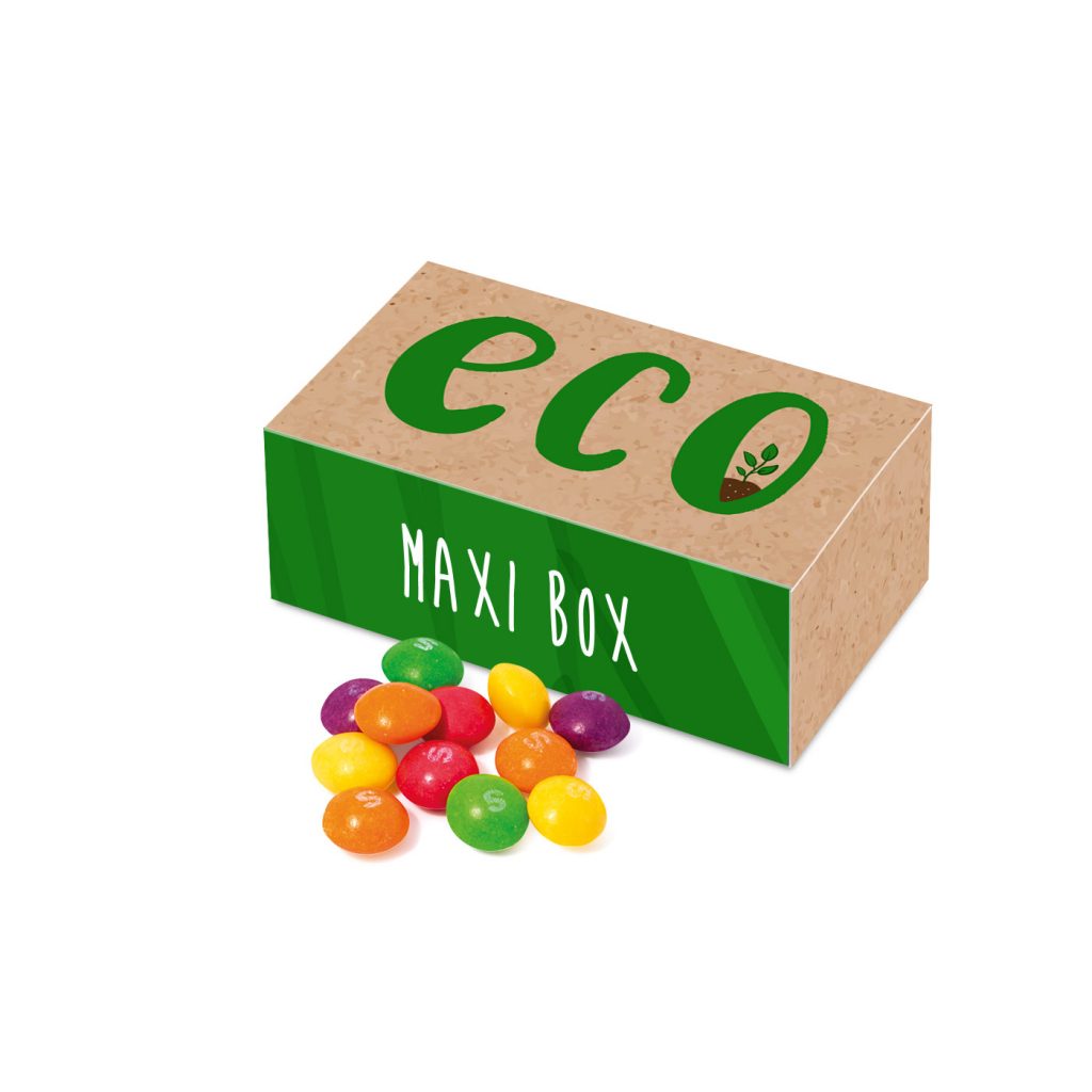 Eco Maxi Box with Skittles  Black and White London