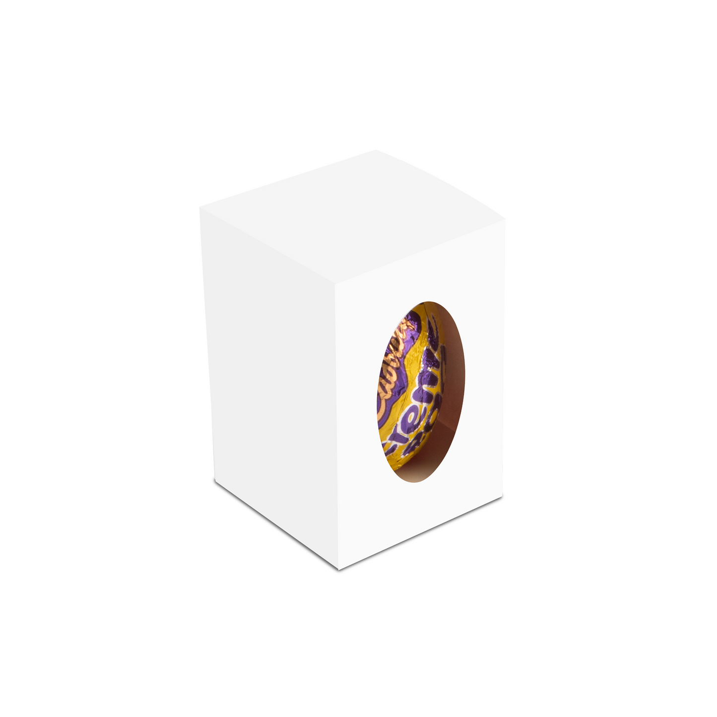 Easter 2025 - Eco Mini Egg Box - Creme Egg Black and White London