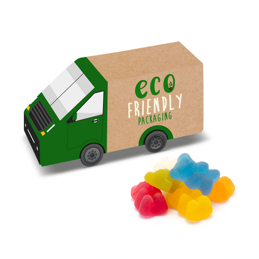 Eco Range - Eco Van Box - Vegan Bears Black and White London