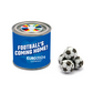 World Cup 2026 - Small Paint Tin - Chocolate Footballs Black and White London