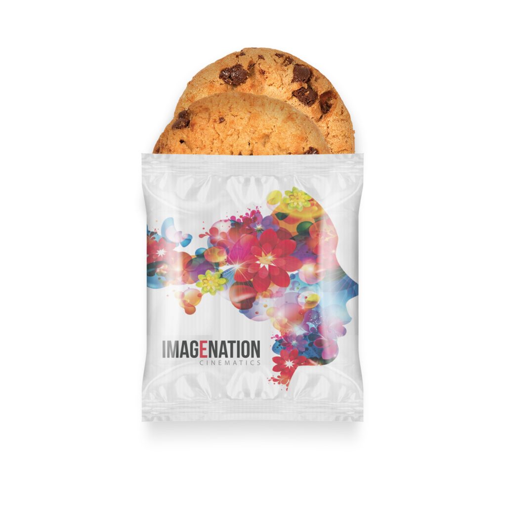 Paper Flow Bag with Maryland Cookies  Black and White London