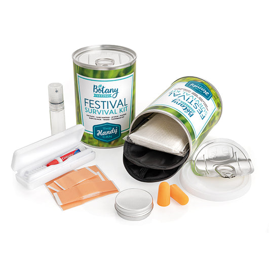 Festival Survival Handy Can Kit Health & Beauty Black and White London