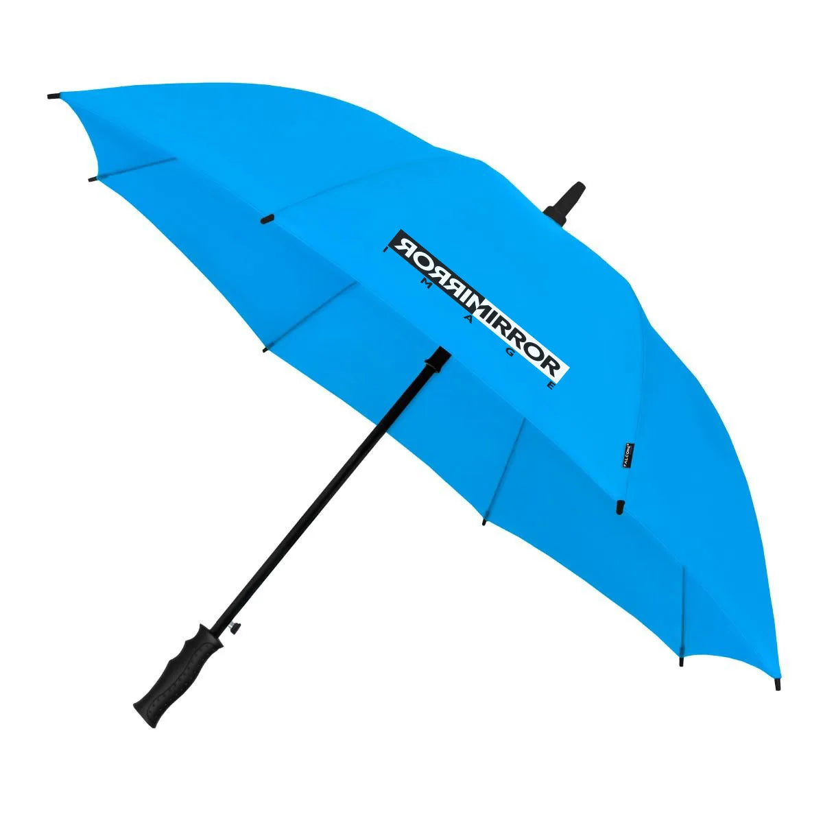 Compact Automatic Mini Golf Walker Umbrella Medium/Walker Size Black and White London®