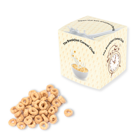 Eco Giant Cube - Cereal Bowl Box Black and White London