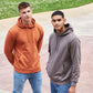College Cotton And Polyester Hoodie Black and White London