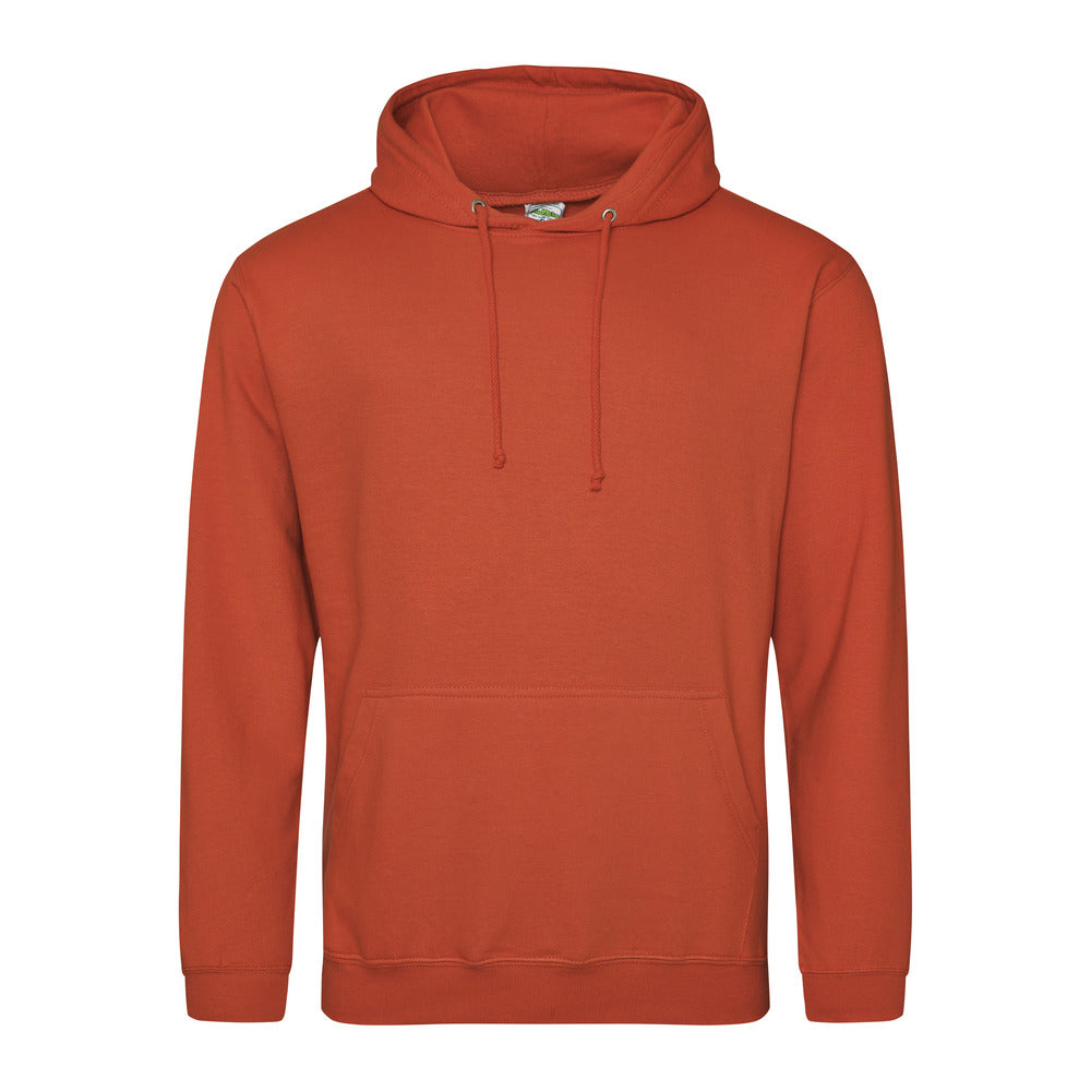 College Cotton And Polyester Hoodie Black and White London
