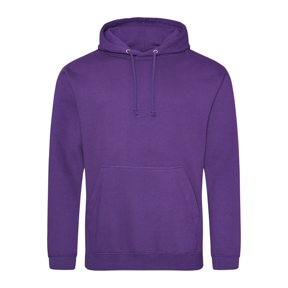 College Cotton And Polyester Hoodie Black and White London