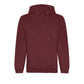 Just Hoods Organic Cotton And Recycled Polyester Hoodie Black and White London