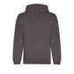 Just Hoods Organic Cotton And Recycled Polyester Hoodie Black and White London