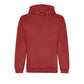 Just Hoods Organic Cotton And Recycled Polyester Hoodie Black and White London