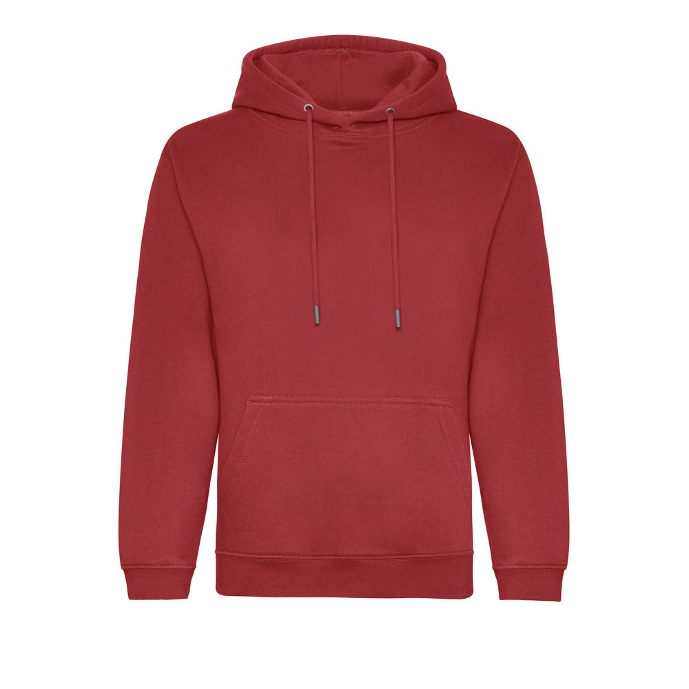 Just Hoods Organic Cotton And Recycled Polyester Hoodie Black and White London