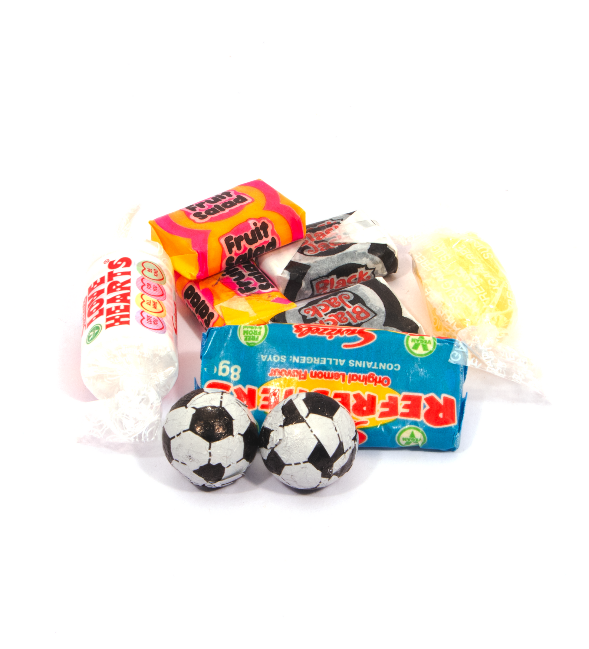 Small Paint Tin - Retro Sweets Black and White London