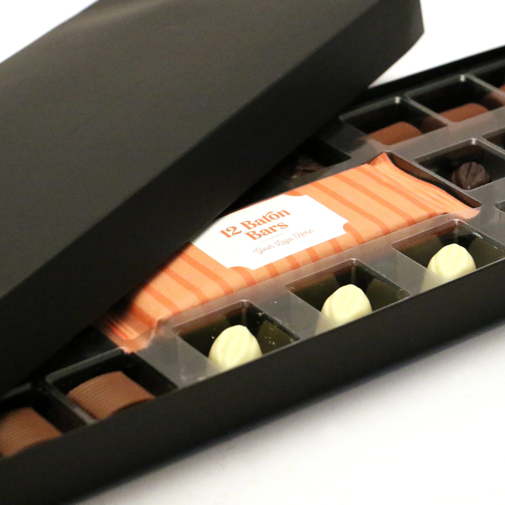 X24 Luxury Chocolate Truffles Selection Box Box of Chocolates Black and White London