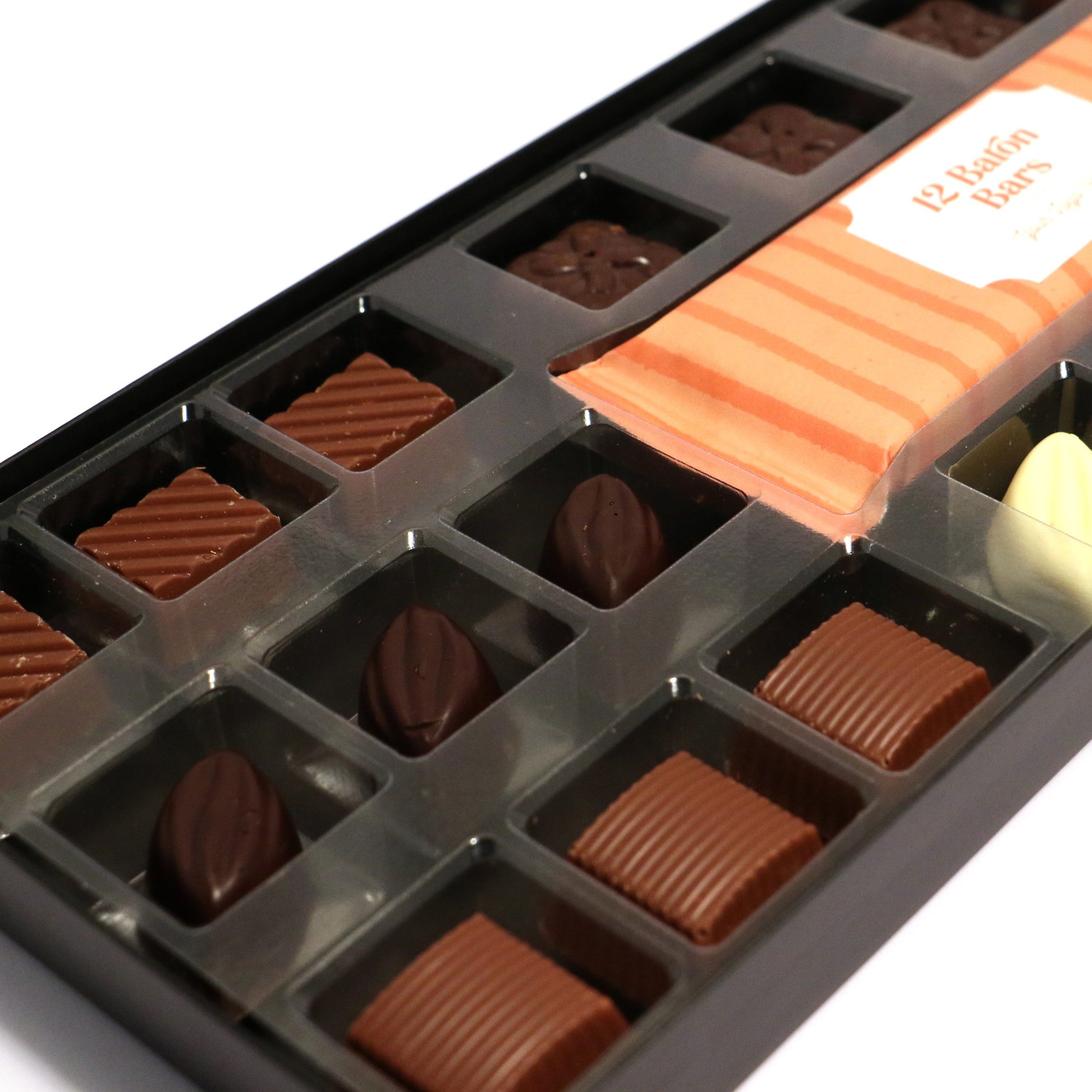 X24 Luxury Chocolate Truffles Selection Box Box of Chocolates Black and White London