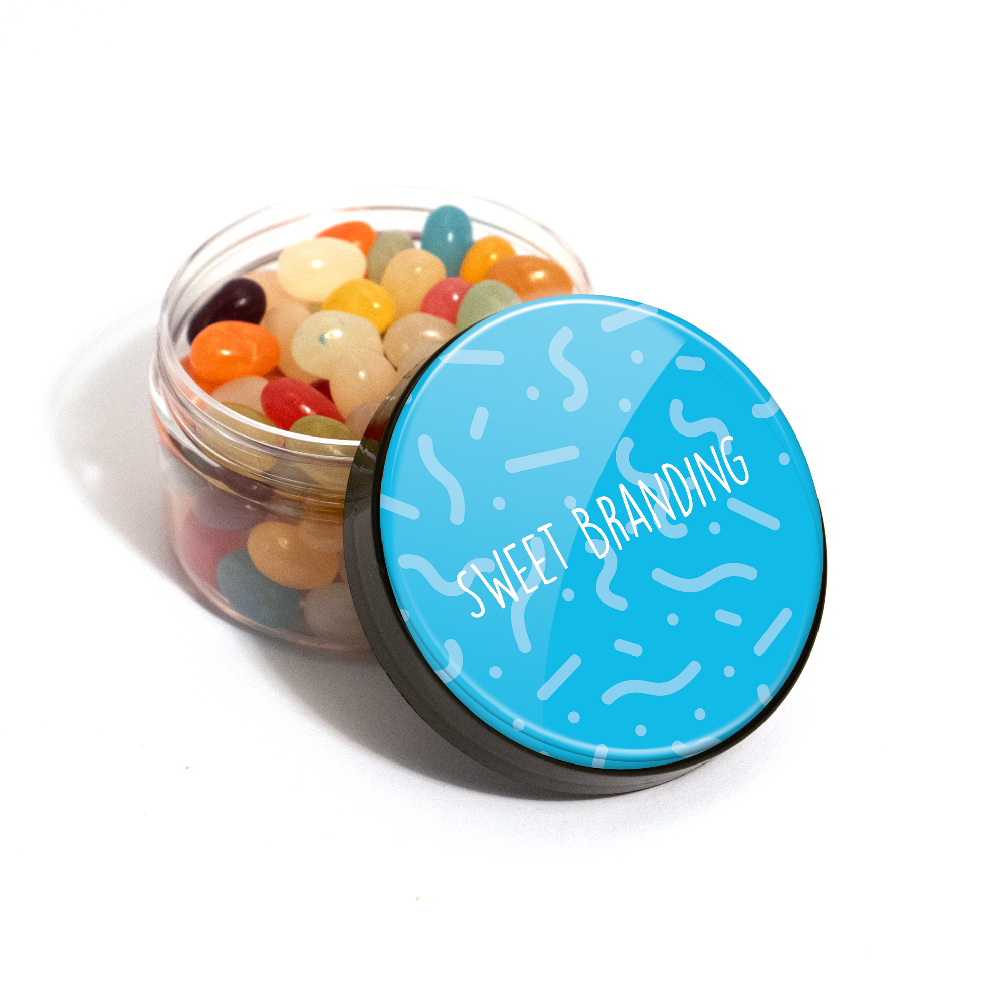 Screw Top Jar - Jelly Bean Factory® Black and White London