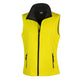 Result Printable Softshell Bodywarmer Black and White London