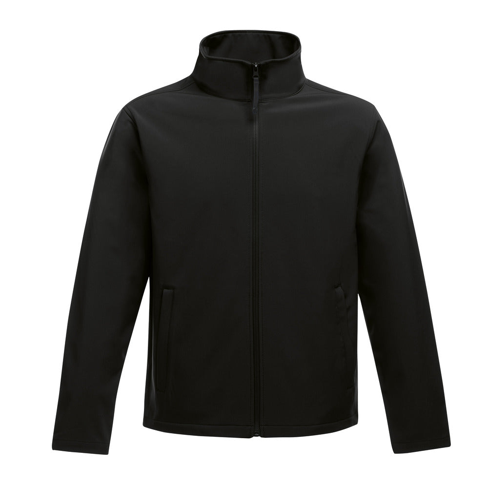 Regatta Ablaze Printable Softshell Jacket Black and White London