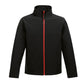 Regatta Ablaze Printable Softshell Jacket Black and White London
