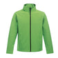 Regatta Ablaze Printable Softshell Jacket Black and White London