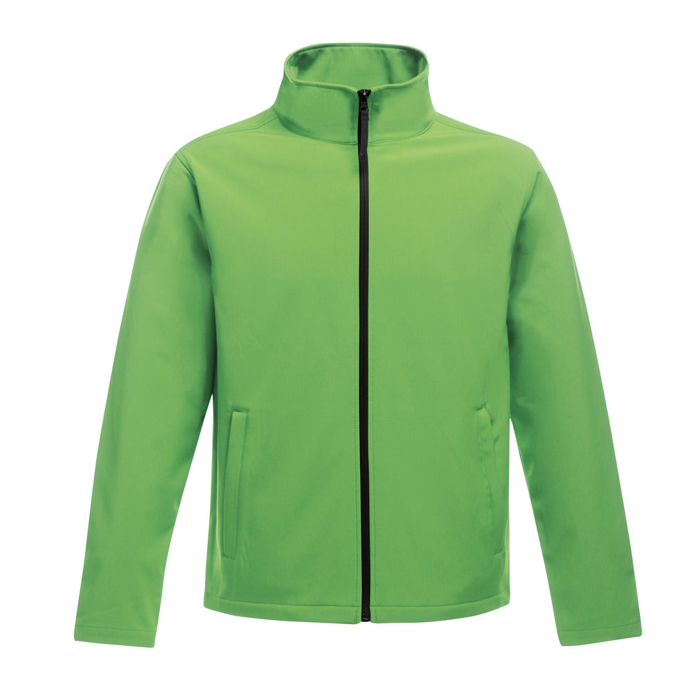 Regatta Ablaze Printable Softshell Jacket Black and White London