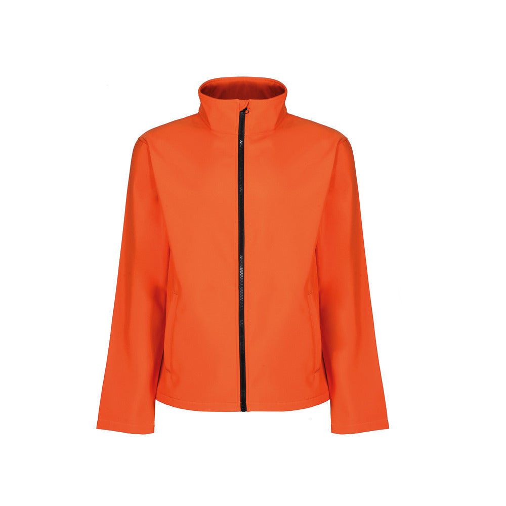 Regatta Ablaze Printable Softshell Jacket Black and White London