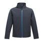 Regatta Ablaze Printable Softshell Jacket Black and White London