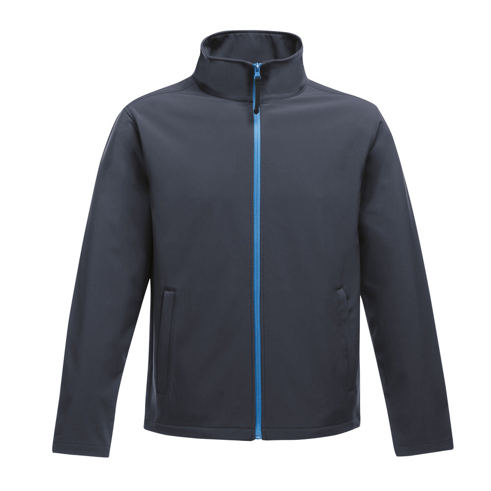 Regatta Ablaze Printable Softshell Jacket Black and White London